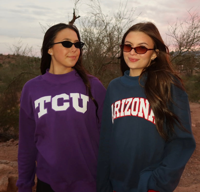 Arizona Mock Neck Sweatshirt